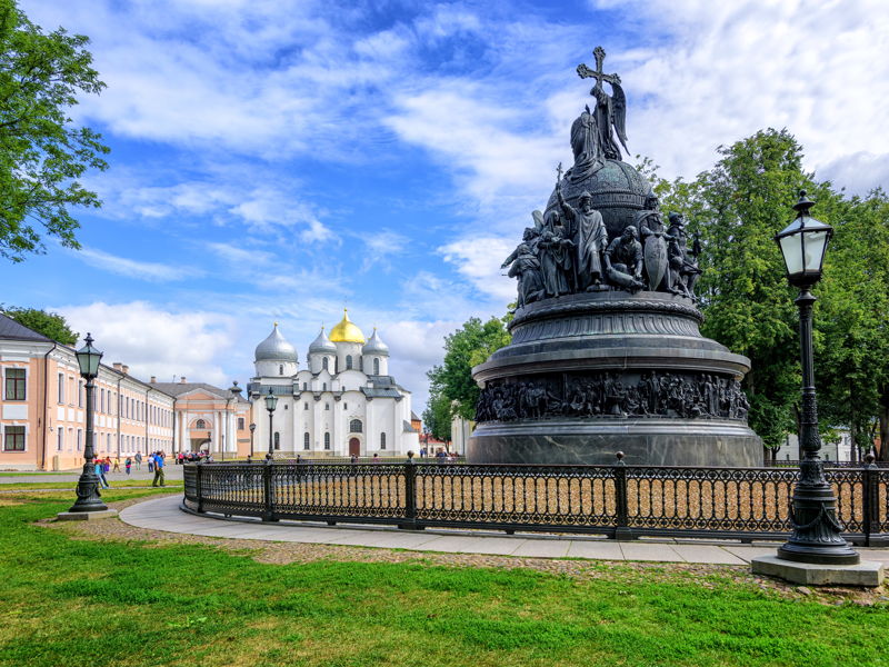 По Великому Новгороду с посещением Кремля и Ярославова дворища