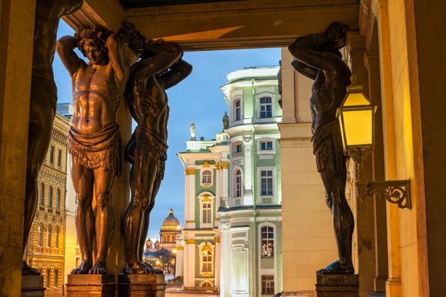 Виды Новогодний Петербург