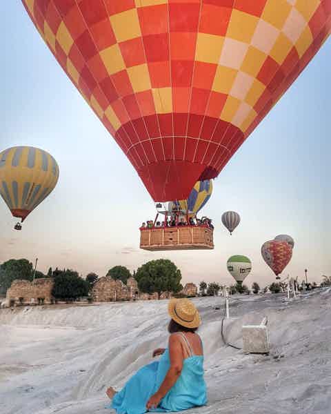 Памуккале на рассвете и воздушные шары из Антальи - фото 5