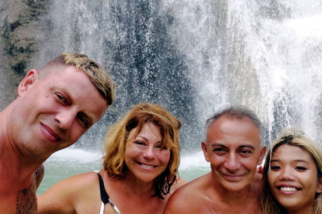 Бохол - пикник у водопада Канумантад и пещерный бассейн Cabagnow Pool Cave 