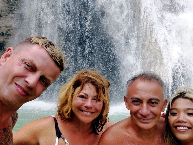 Бохол - пикник у водопада Канумантад и пещерный бассейн Cabagnow Pool Cave  - экскурсия в Бохол, Филиппины