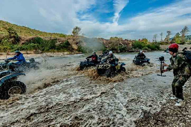 Виды Сокровища Боспора: квест на квадроциклах 