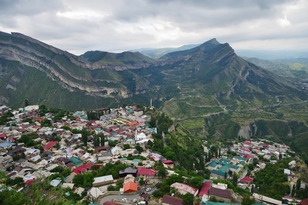 Выше гор — село Гуниб и Салтинское ущелье из Дербента