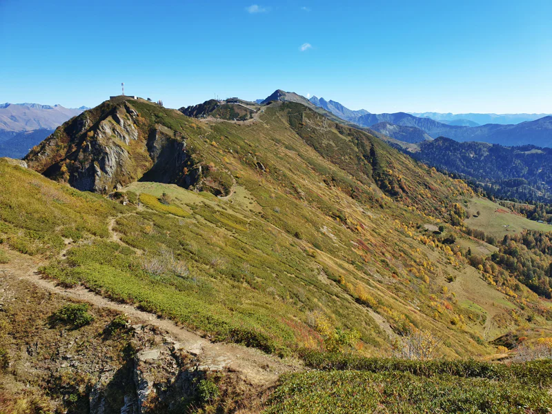 Треккинг по хребту Аибга на перевал Седой — фото 13