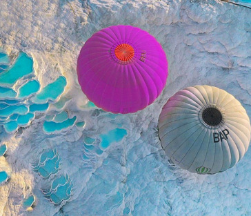 Памуккале на рассвете + Воздушные шары из Кемера (на 1 день, без шопинга)