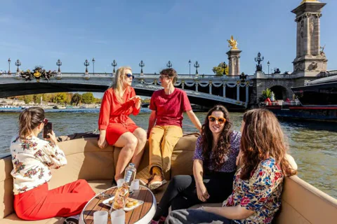 Cruise on the Saint-Martin Canal and the Seine River