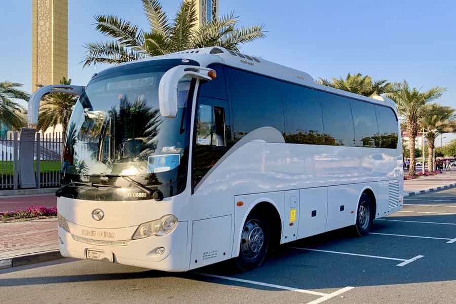 Трансфер из аэропорта DXB или аренда автобуса от 20 до 50 человек в ОАЭ - фото 2