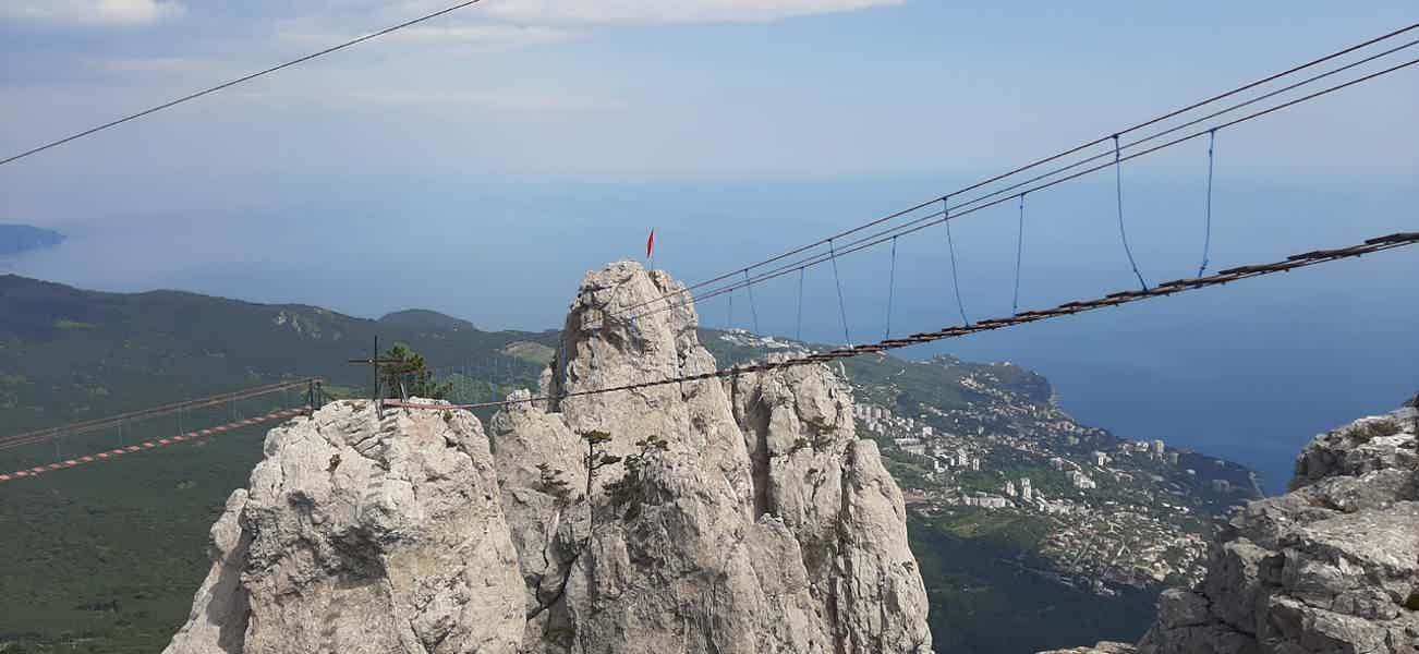 Вершина  на Ай Петри - подвесной мост и купание в море - фото 3