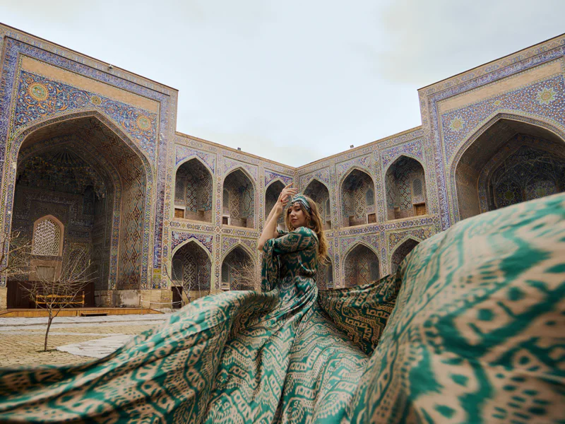 Свет Самарканда: фотосессия в Регистане — фото 5, Самарканд | Покатаем