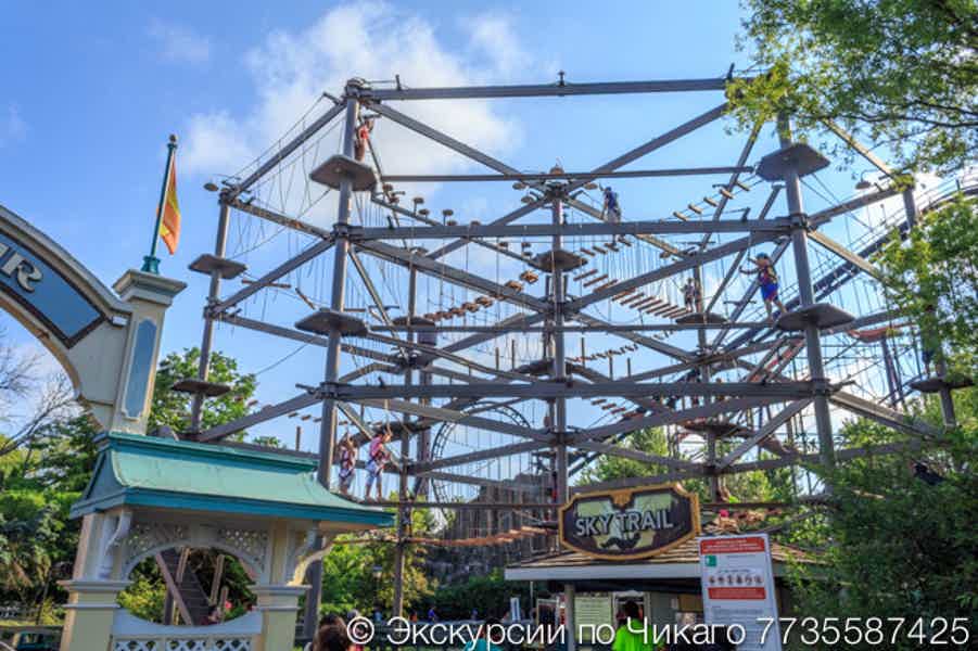 Экскурсия в парк развлечений Six Flags | Американские горки - фото 6