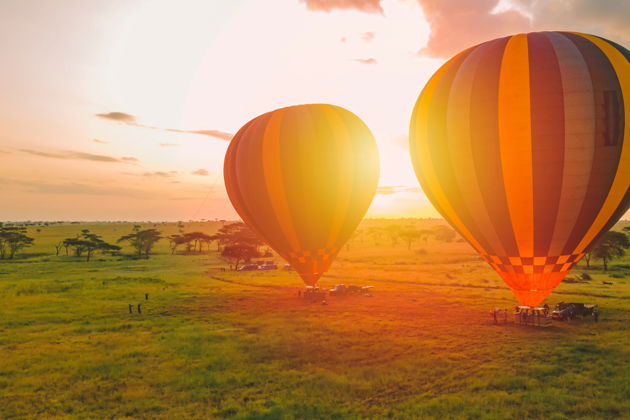 Каппадокия: рассвет на воздушном шаре