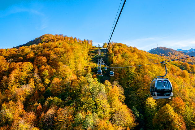 Виды Красная Поляна, Роза Хутор с канатной дорогой на выбор + Олимпийский парк