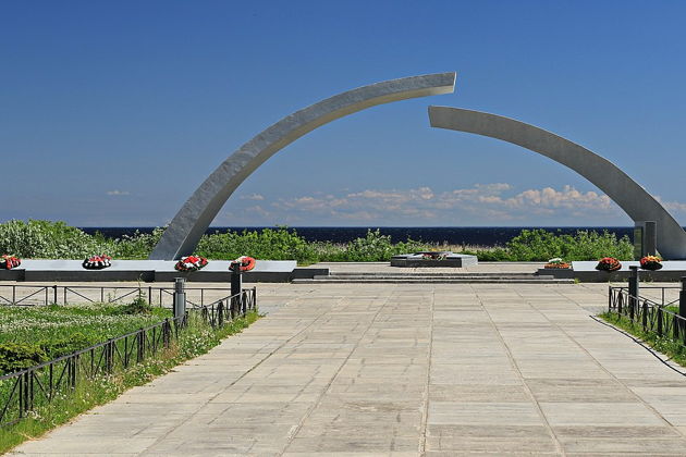 Виды «По Дороге жизни» (Подвиг Ленинграда)