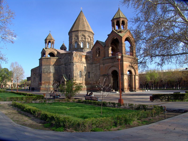 Хор Вирап, Эчмиадзин, Храм Звартноц