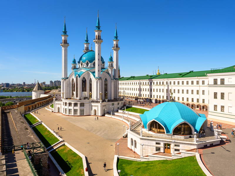 Знакомство с Казанью и Кремлём