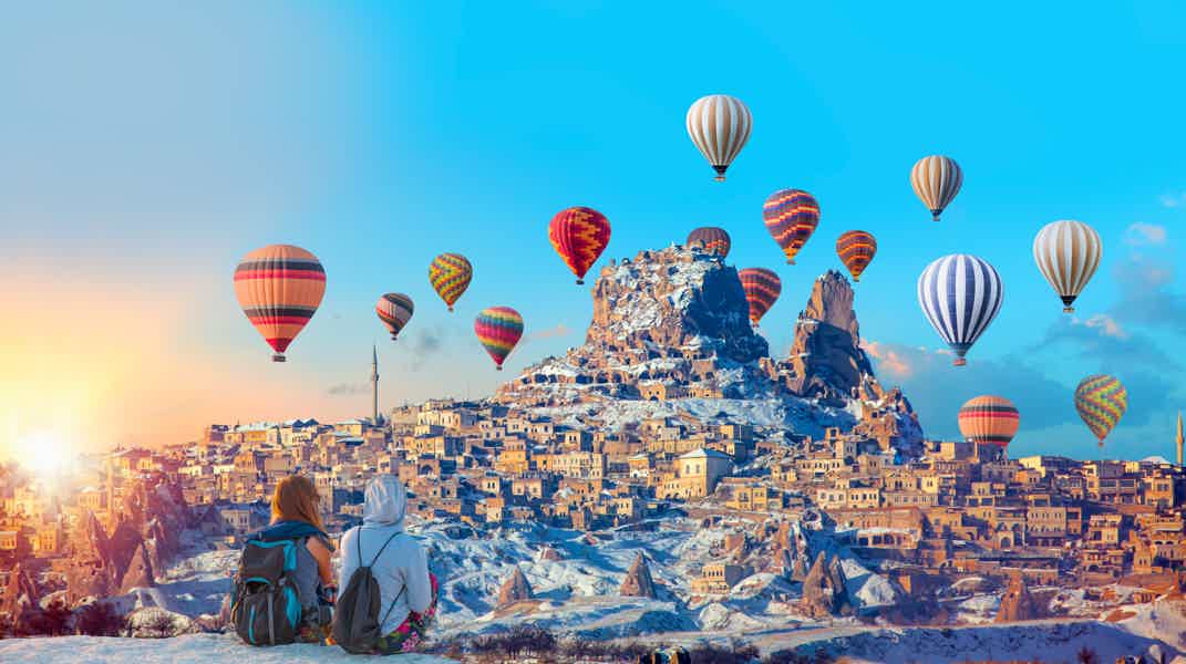 Полет на воздушном шаре в Каппадокии из Стамбула - фото 1