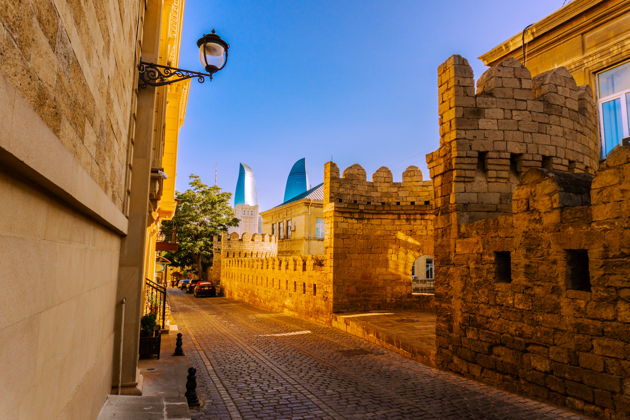 Виды Древнее сердце Баку