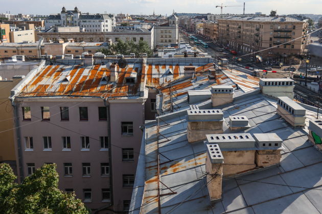 Фото к экскурсии Петербург 4 в 1: дворы, парадные, коммуналки и крыша