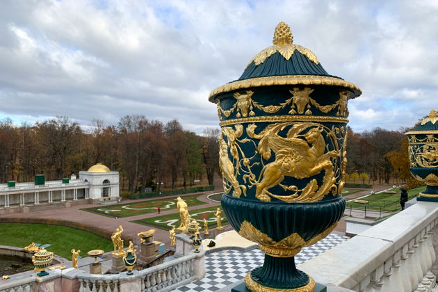 Виды Осенние каникулы в Петергофе