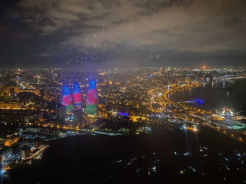 Ночная прогулка по Баку и чаепитие на высоте птичьего полета - фото 4