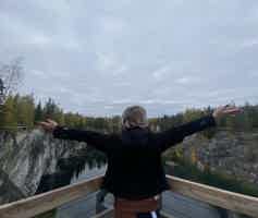 Экскурсия "В Карелию на авто: Рускеала, водопады и немного волшебства" - фото отзыва 4