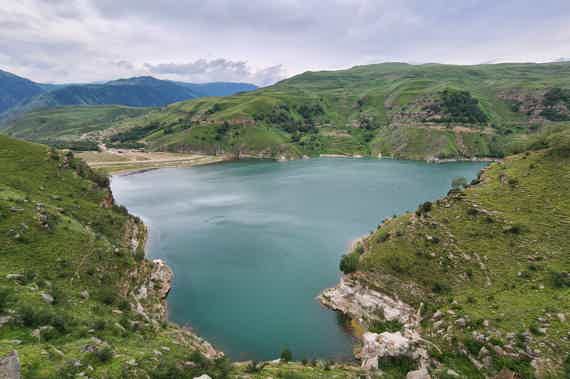 Озеро Гижгит, перевал Актопрак и Верхний Чегем