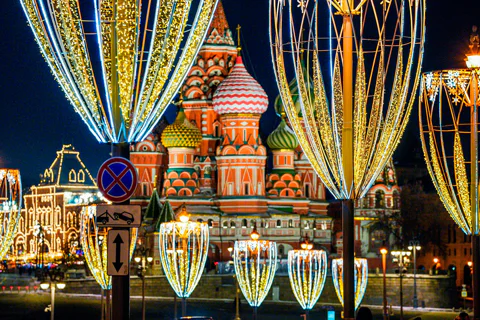 Москва Новогодняя. Сказка московского Рождества