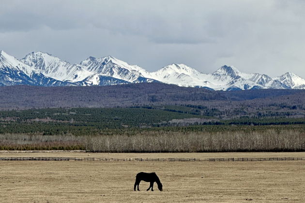 Виды Осенняя Бурятия. Аршан. К подножию восточных Саян.
