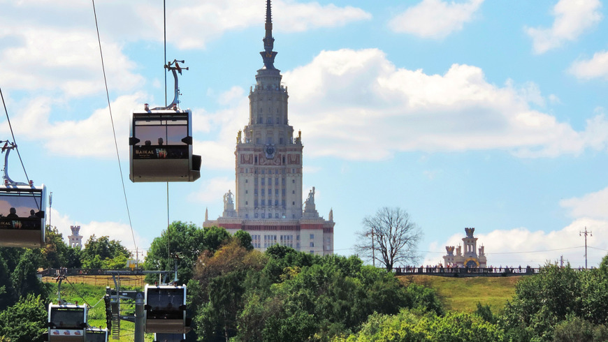 Обзорная по Москве с посещением канатной дороги