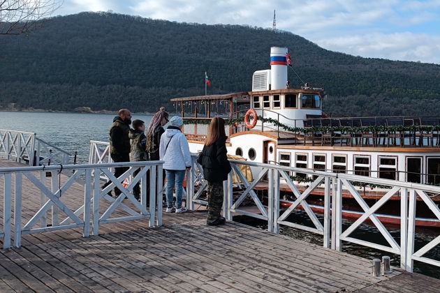 Виды Из Геленджика в загадочное Абрау-Дюрсо