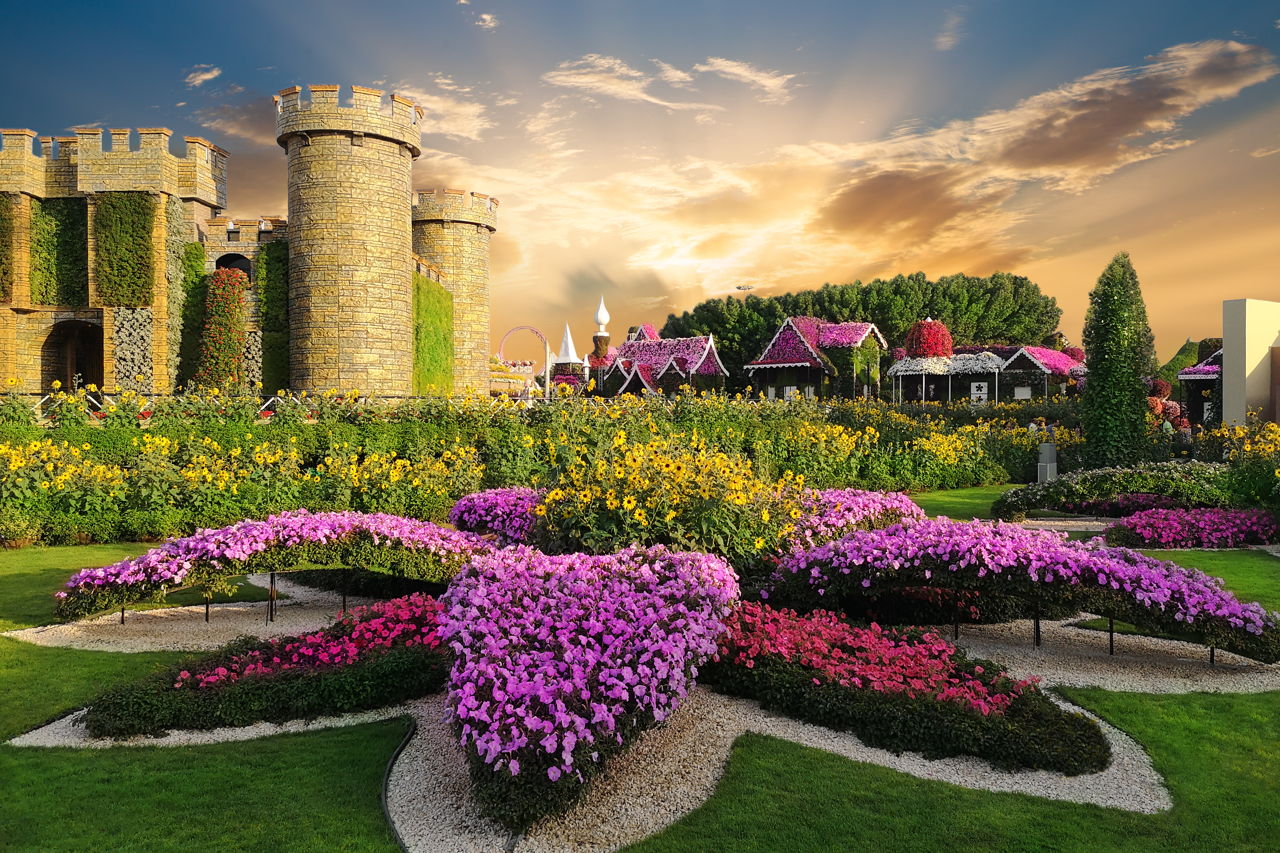 Парк цветов Miracle Garden: входной билет