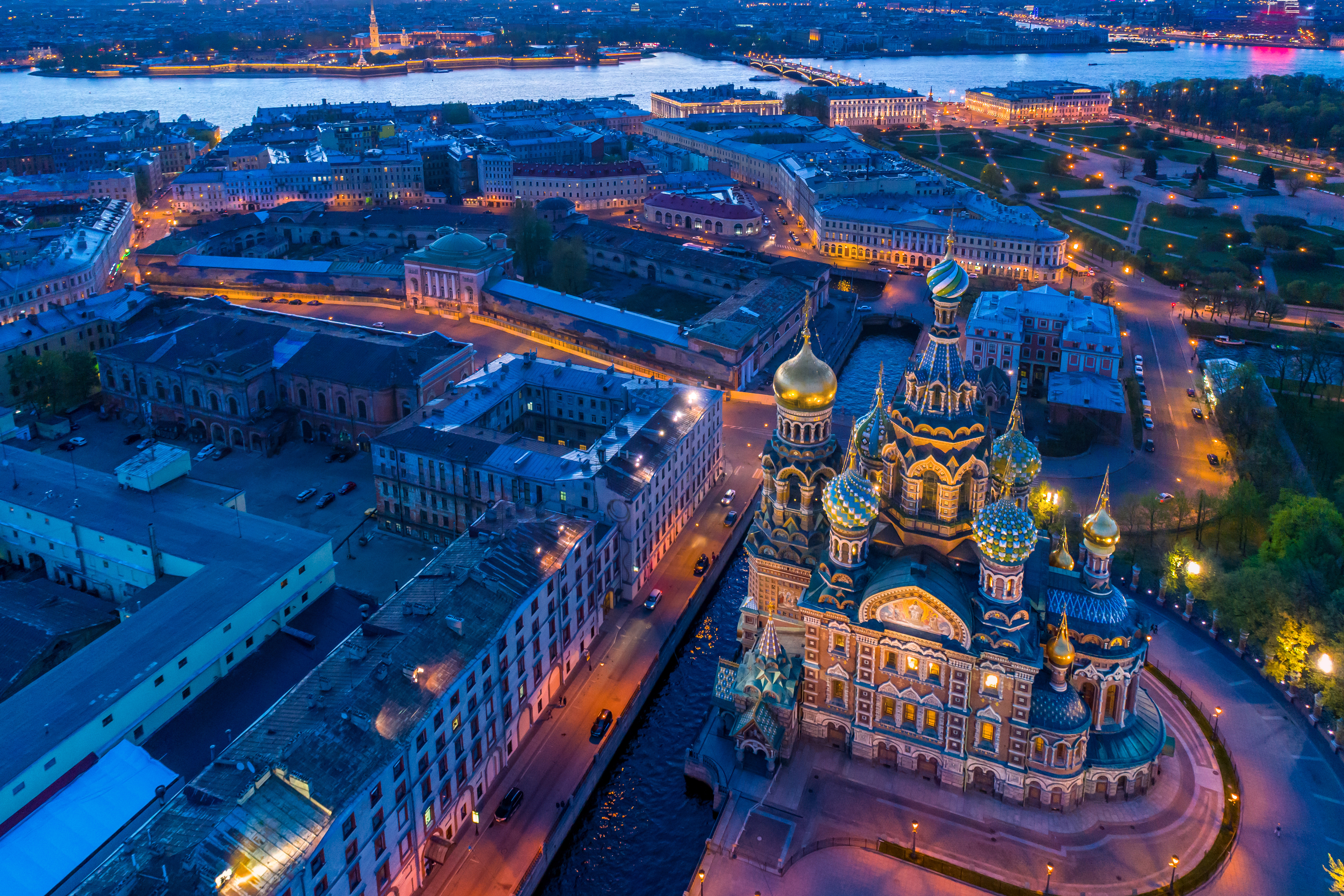 Маршрут Санкт-Петербурга