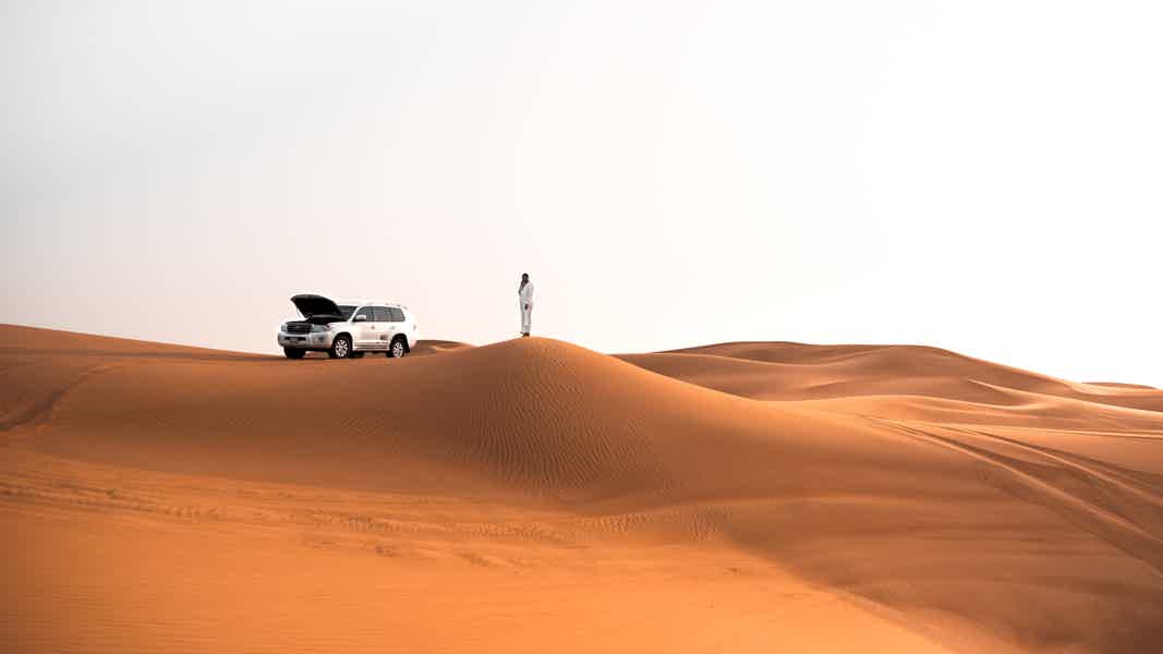 From Dubai: Desert Safari w/ BBQ & Live Entertainment - photo 1
