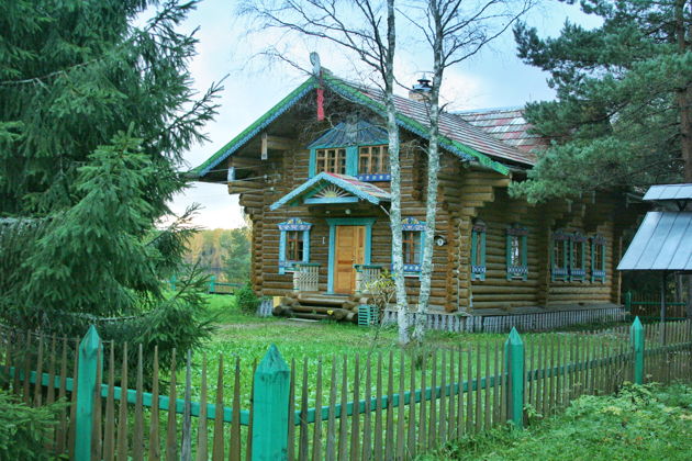 Сказка в русской деревне Мандроги