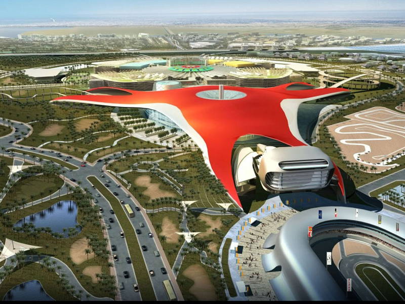 Мечеть шейха Зайда и парк «Ferrari World»