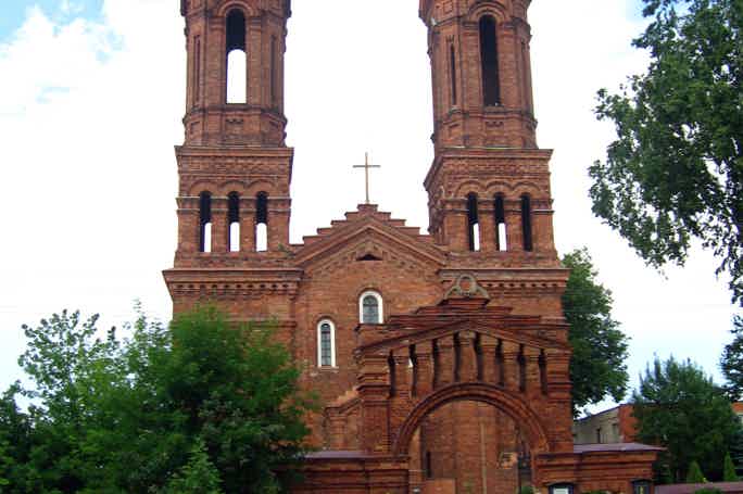 Православные храмы и костёлы города Витебска