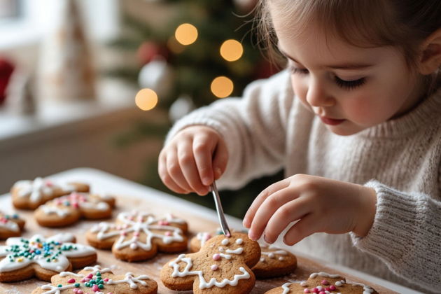Фото к экскурсии Роспись новогодних имбирных пряников
