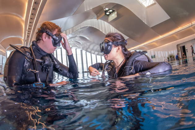 Deep dive  в Дубае 