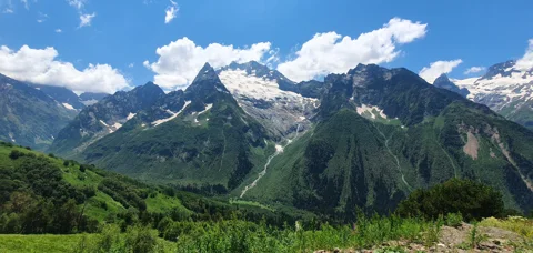 Домбай — горная сказка Кавказа