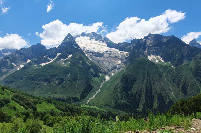 Домбай — горная сказка Кавказа из Кисловодска