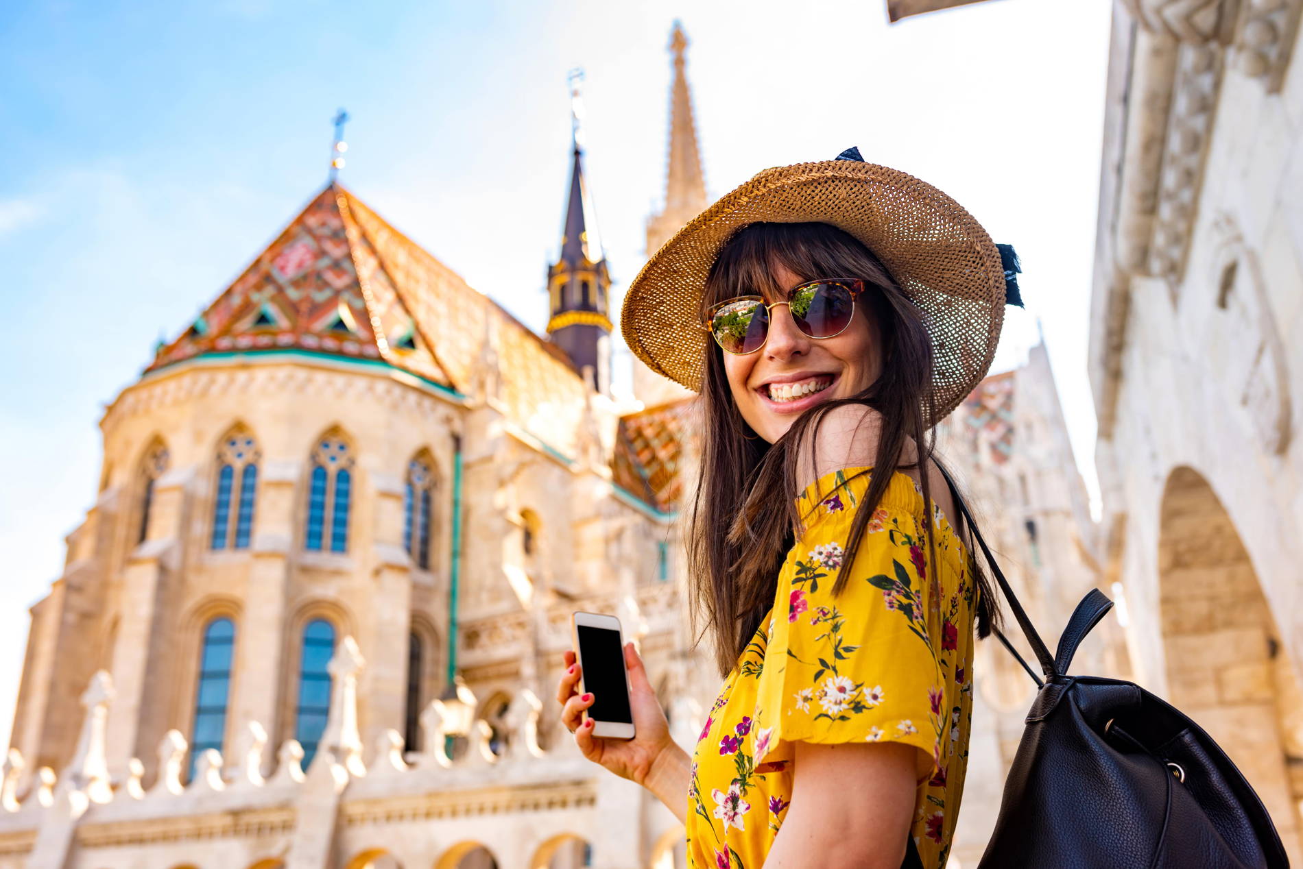 Woman in Budapest