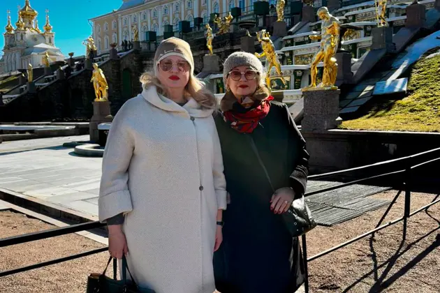 На Мерседесе в Парк Фонтанов Петра Великого — фото 2