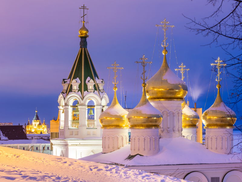 Вечерняя обзорная трёхчасовая автобусная экскурсия по Нижнему Новгороду