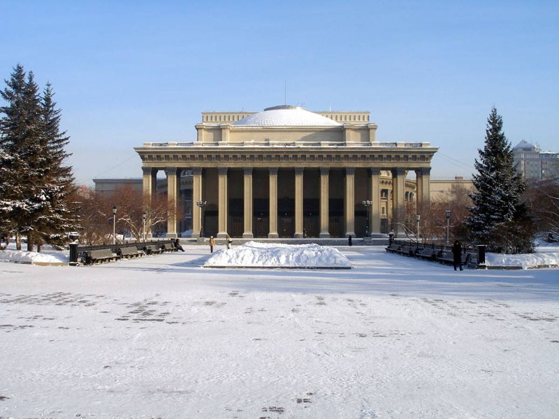 По центру Новосибирска пешком - экскурсия в Новосибирск, Россия