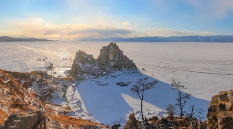 Зима на Байкале: едем на Ольхон