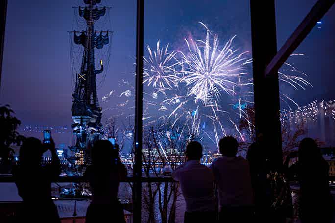  Новогодняя ночь 2024 в панорамном ресторане Крым Terrace