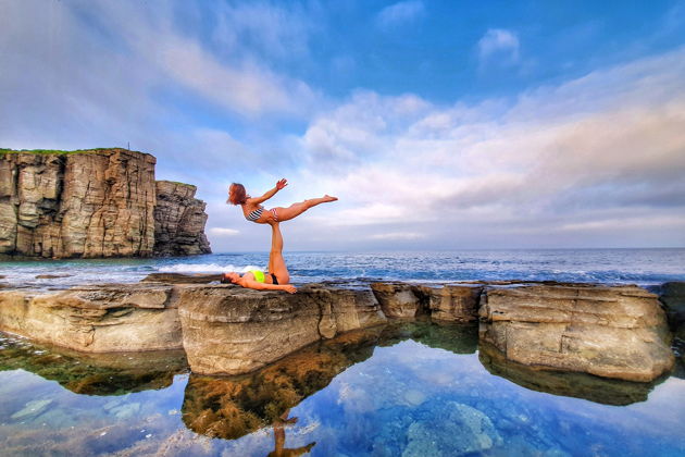 Виды Атмосферный мыс Тобизина на о. Русском и красивые локации по пути