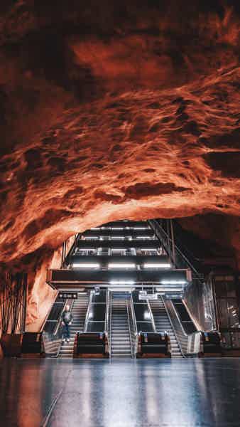 Стокгольмское метро — cамая протяжённая галерея в мире - фото 6