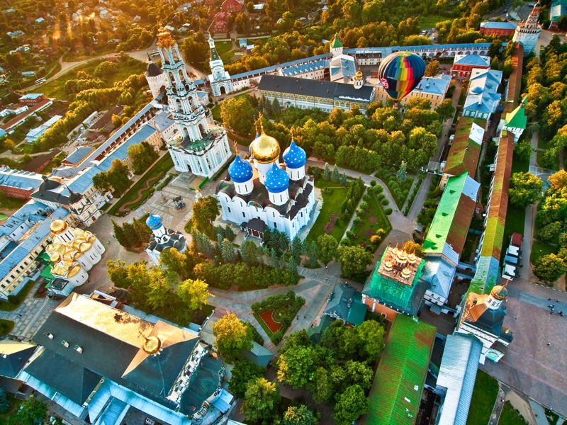Сергиев Посад сквозь время и пространство