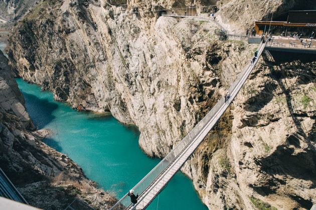 Сулакский каньон, катер по Чиркейскому водохранилищу и бархан Сарыкум — фото 3